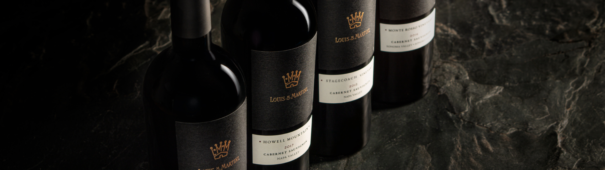 Louis M. Martini Crown Cabernet Sauvignon Collection.