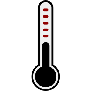 Thermometer icon.