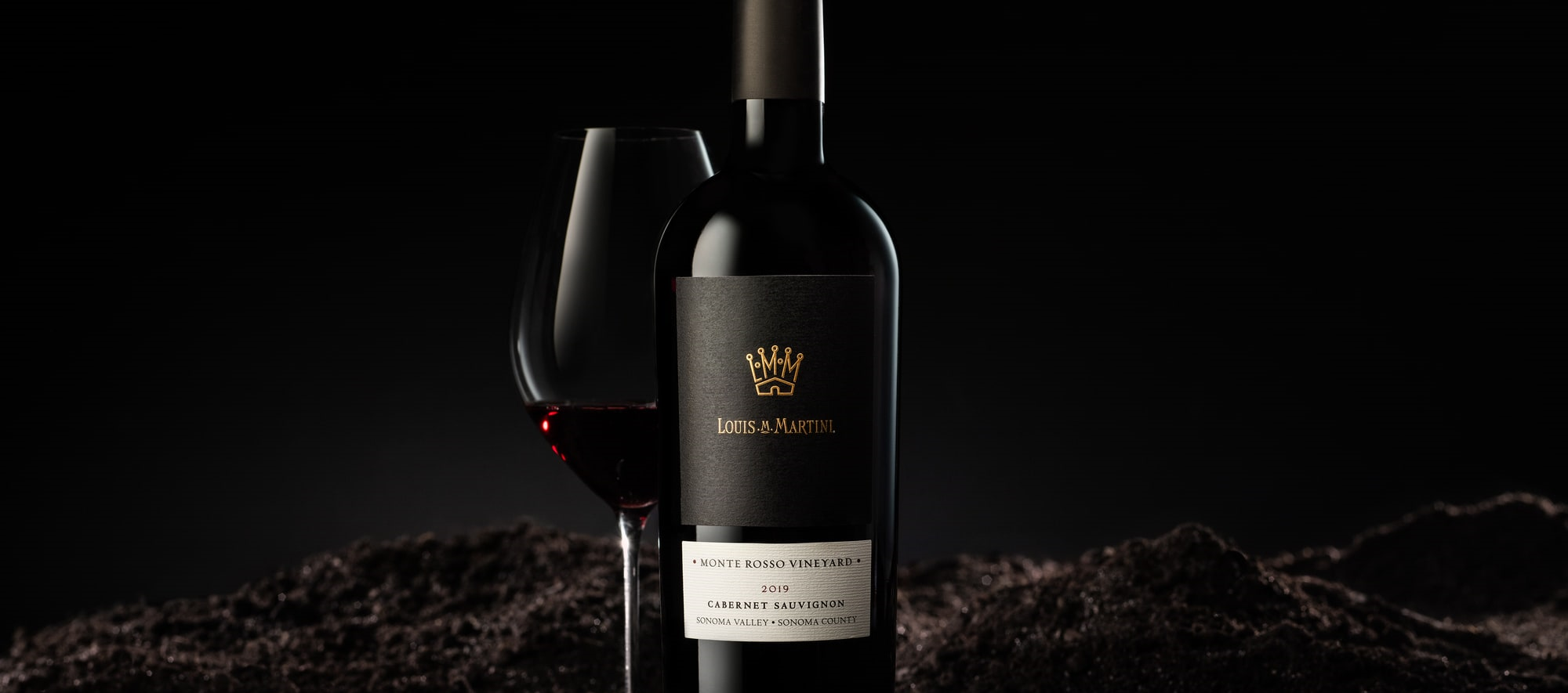 Monte Rosso Vineyard Cabernet Sauvignon Bottle